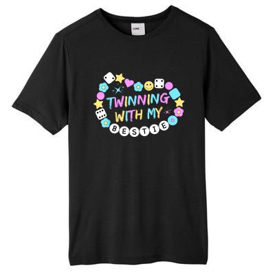 Twin Matching Twins Day Friend Twinning With My Bestie Twin Tall Fusion ChromaSoft Performance T-Shirt