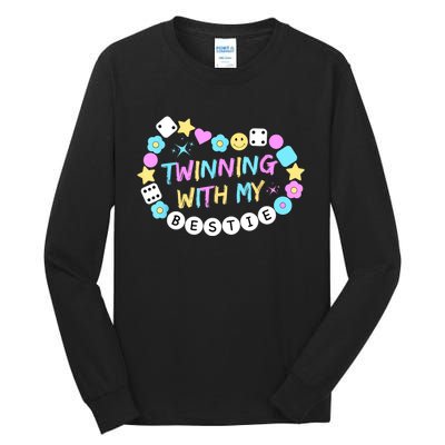 Twin Matching Twins Day Friend Twinning With My Bestie Twin Tall Long Sleeve T-Shirt