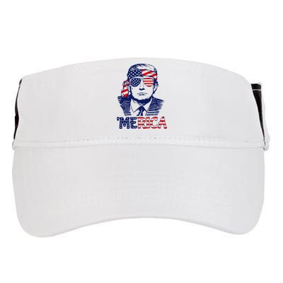 Trump 'Merica ,Trump Funny 4th of July Adult Drive Performance Visor