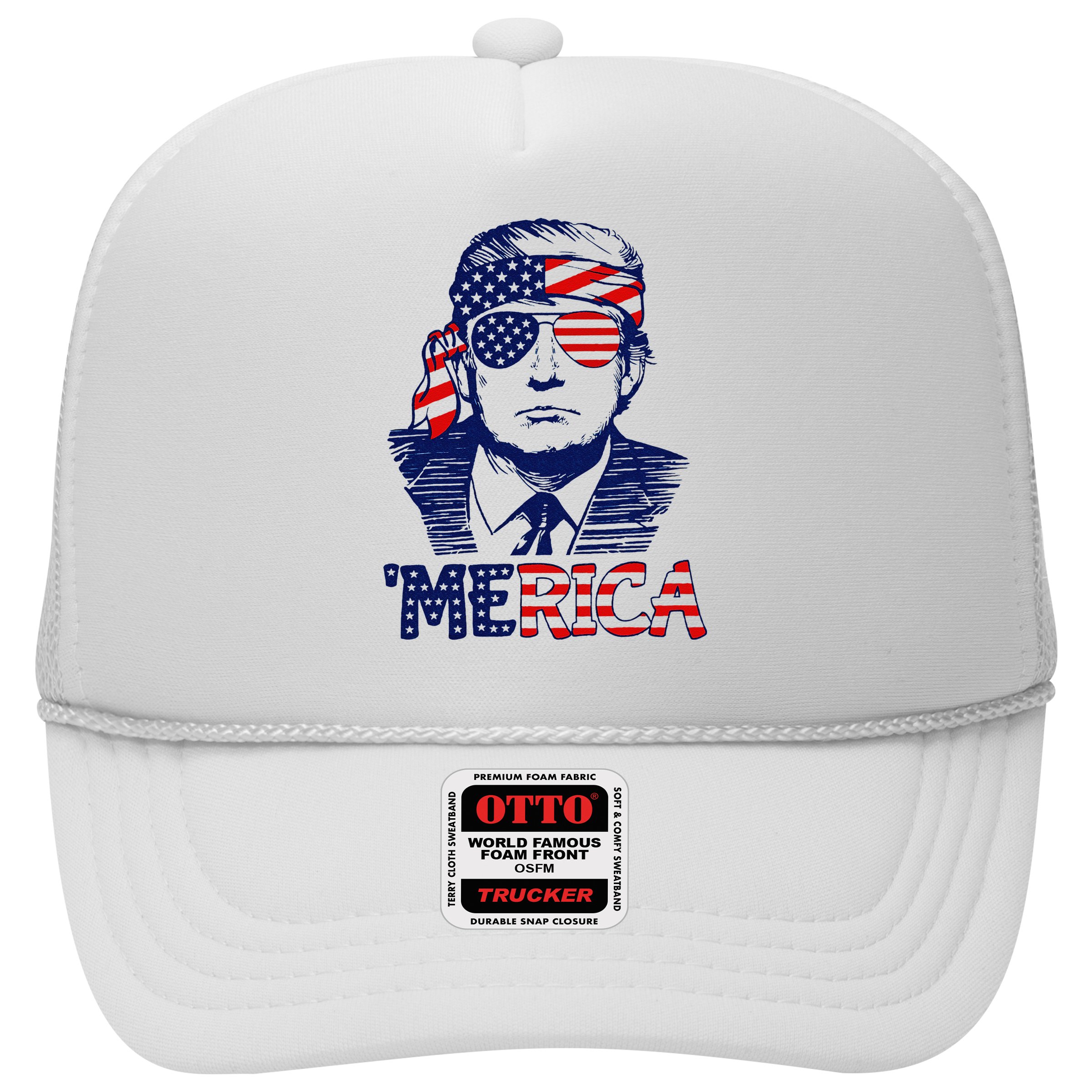Trump 'Merica ,Trump Funny 4th of July Hat