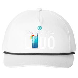 Take Me To Your Lido Cruise Essentials Ship Life Wear Gifts Snapback Five-Panel Rope Hat