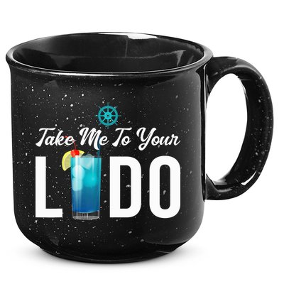 Take Me To Your Lido Cruise Essentials Ship Life Wear Gifts 15oz Campfire Ceramic Mug