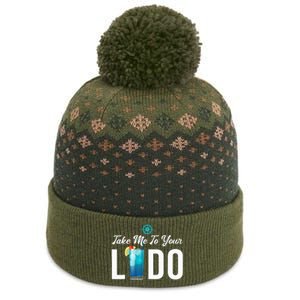 Take Me To Your Lido Cruise Essentials Ship Life Wear Gifts The Baniff Cuffed Pom Beanie