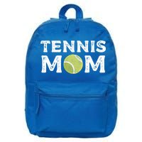 Tennis Mom Tennis Playing Coach Gift 16 in Basic Backpack