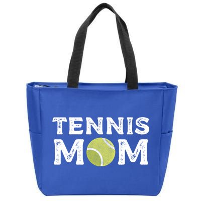 Tennis Mom Tennis Playing Coach Gift Zip Tote Bag