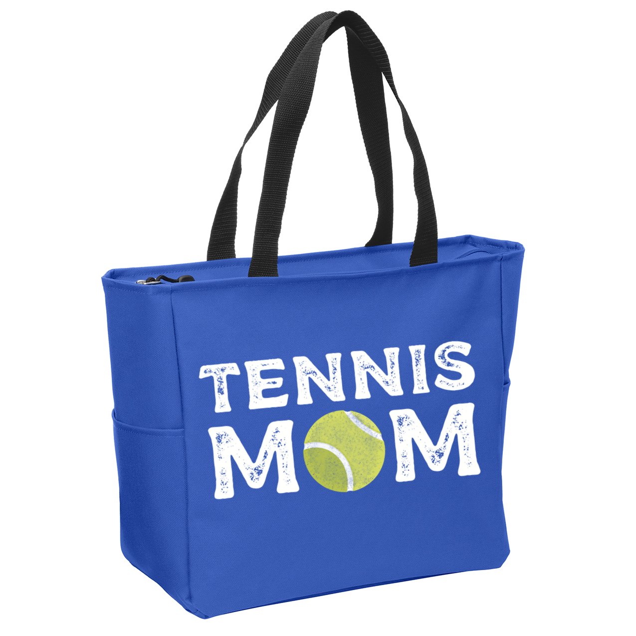 Tennis Mom Tennis Playing Coach Gift Zip Tote Bag