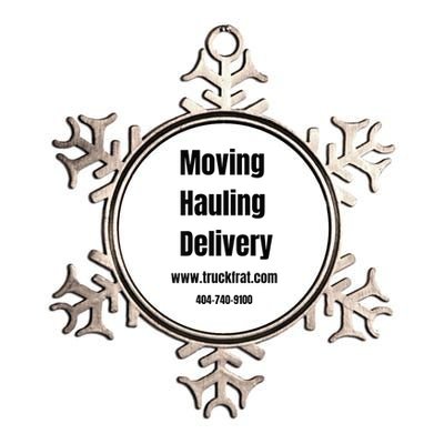 Truckfrat Moving Metallic Star Ornament