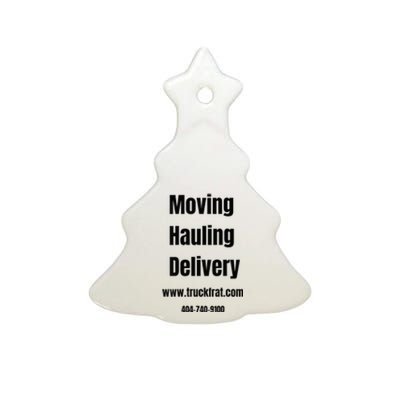 Truckfrat Moving Ceramic Tree Ornament