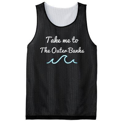 Take Me To The North Carolina Beach Obx Mesh Reversible Basketball Jersey Tank