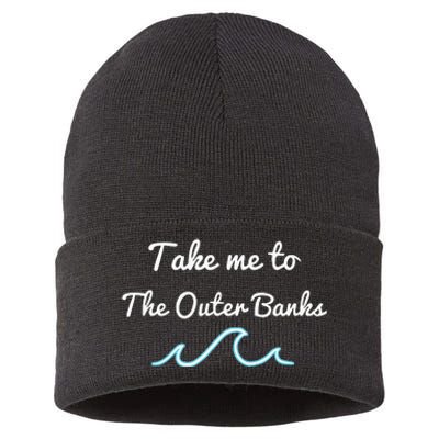 Take Me To The North Carolina Beach Obx Sustainable Knit Beanie