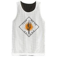 Take Me To Arizona Cactus Sunset Scene Road Trip Vacation Mesh Reversible Basketball Jersey Tank