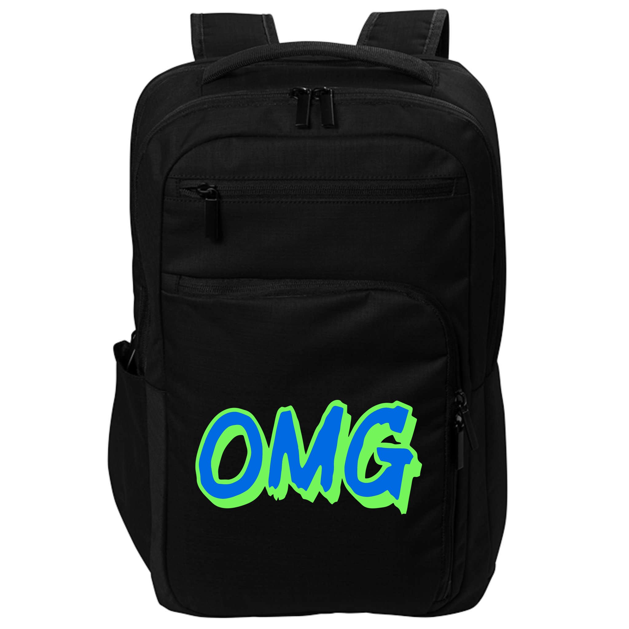 The Mest Team Wearing Omg Impact Tech Backpack
