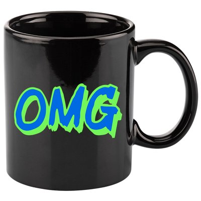 The Mest Team Wearing Omg 11oz C Handle Ceramic Mug