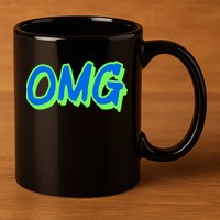 The Mest Team Wearing Omg 11oz C Handle Ceramic Mug
