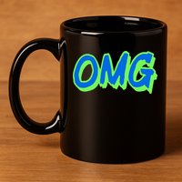 The Mest Team Wearing Omg 11oz C Handle Ceramic Mug