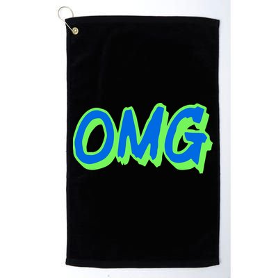 The Mest Team Wearing Omg Golf Towel
