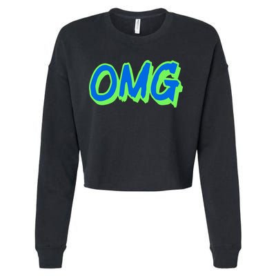 The Mest Team Wearing Omg Cropped Pullover Crew
