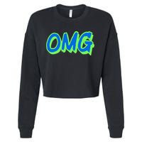 The Mest Team Wearing Omg Cropped Pullover Crew