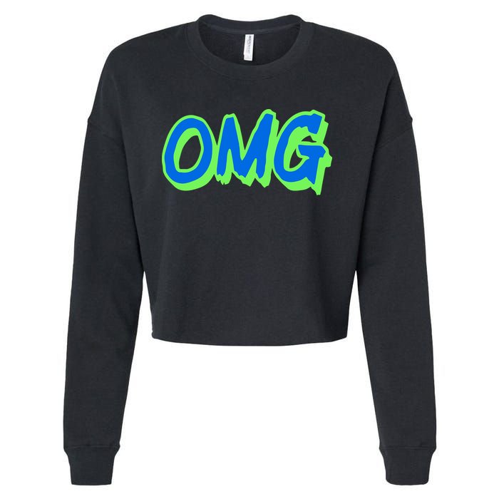 The Mest Team Wearing Omg Cropped Pullover Crew
