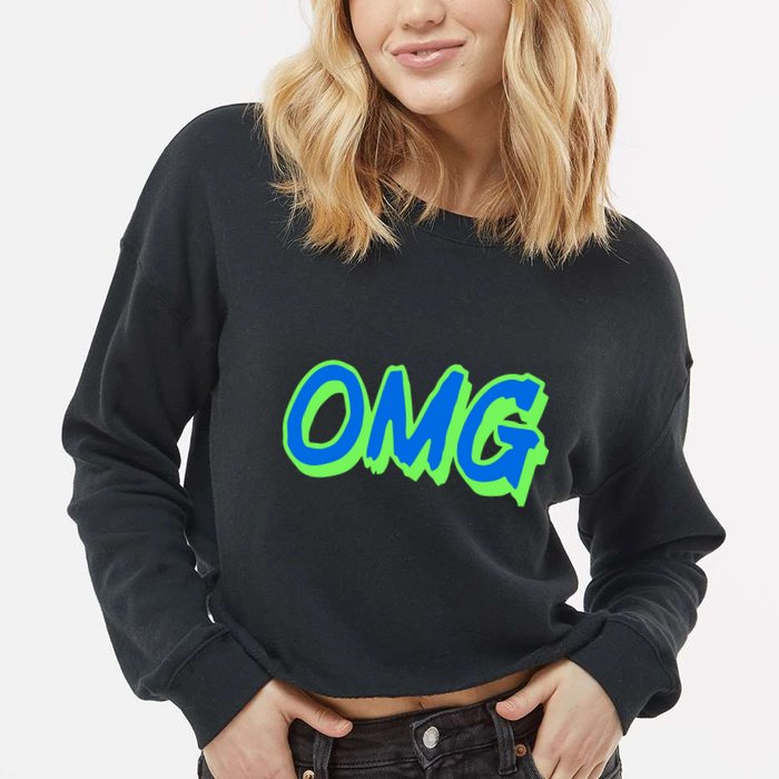 The Mest Team Wearing Omg Cropped Pullover Crew