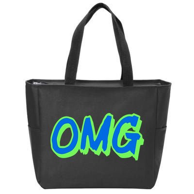 The Mest Team Wearing Omg Zip Tote Bag
