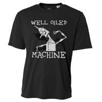 Tin Man T Art Well Oiled Machine Retro Wizard Of Oz Cooling Performance Crew T-Shirt