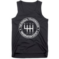 The Manual Transmission Preservation Society Tank Top