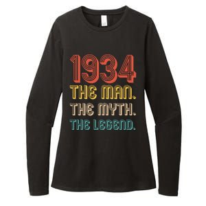 The Man The Myth The Legend 1934 90th Birthday Womens CVC Long Sleeve Shirt