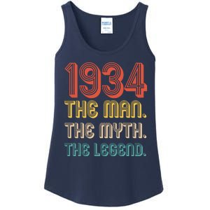 The Man The Myth The Legend 1934 90th Birthday Ladies Essential Tank