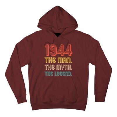 The Man The Myth The Legend 1944 80th Birthday Hoodie