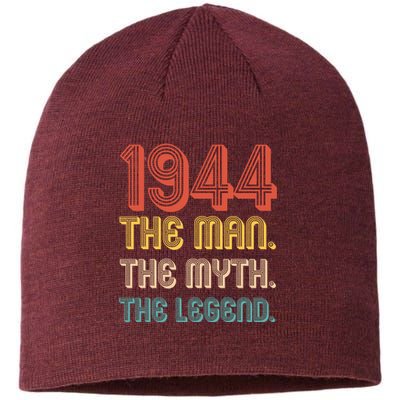 The Man The Myth The Legend 1944 80th Birthday Sustainable Beanie