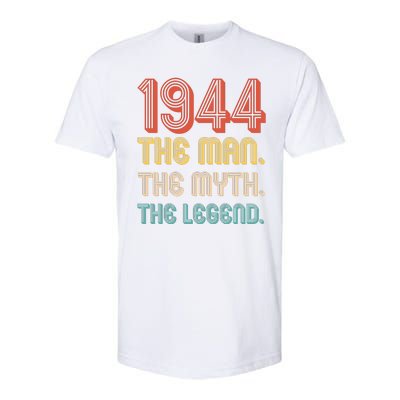 The Man The Myth The Legend 1944 80th Birthday Softstyle® CVC T-Shirt