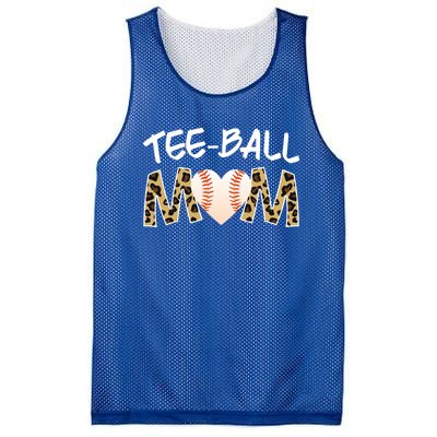 Teeball Mom Tball Mom Novelty Leopard Funny T Ball Cool Gift Mesh Reversible Basketball Jersey Tank