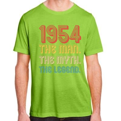 The Man The Myth The Legend 1954 70th Birthday Adult ChromaSoft Performance T-Shirt