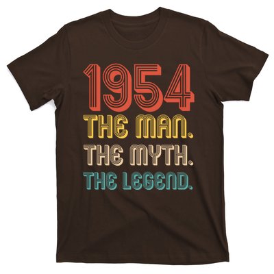 The Man The Myth The Legend 1954 70th Birthday T-Shirt