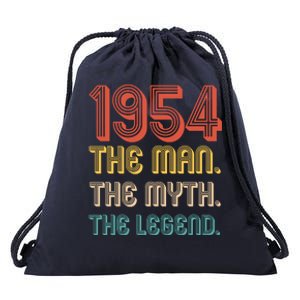 The Man The Myth The Legend 1954 70th Birthday Drawstring Bag