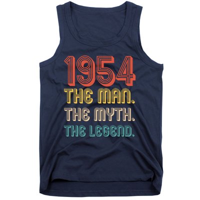 The Man The Myth The Legend 1954 70th Birthday Tank Top