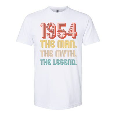 The Man The Myth The Legend 1954 70th Birthday Softstyle CVC T-Shirt