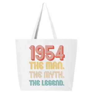 The Man The Myth The Legend 1954 70th Birthday 25L Jumbo Tote