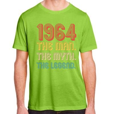 The Man The Myth The Legend 1964 60th Birthday Adult ChromaSoft Performance T-Shirt