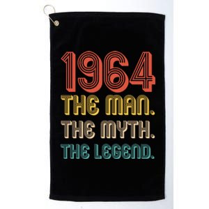 The Man The Myth The Legend 1964 60th Birthday Platinum Collection Golf Towel