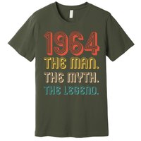 The Man The Myth The Legend 1964 60th Birthday Premium T-Shirt