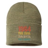 The Man The Myth The Legend 1964 60th Birthday Sustainable Knit Beanie