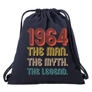 The Man The Myth The Legend 1964 60th Birthday Drawstring Bag