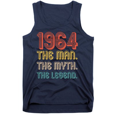 The Man The Myth The Legend 1964 60th Birthday Tank Top