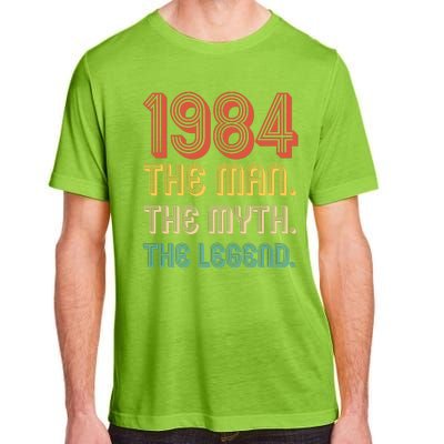 The Man The Myth The Legend 1984 40th Birthday Adult ChromaSoft Performance T-Shirt