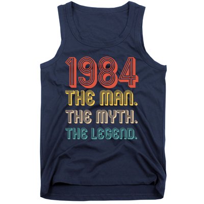 The Man The Myth The Legend 1984 40th Birthday Tank Top