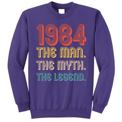 The Man The Myth The Legend 1984 40th Birthday Sweatshirt