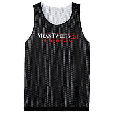 Trump Mean Tweets And Cheap Gas 2024 Mesh Reversible Basketball Jersey Tank