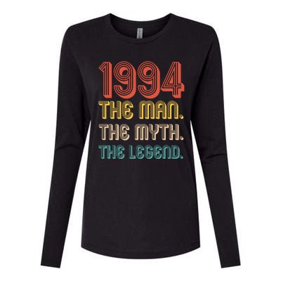 The Man The Myth The Legend 1994 30th Birthday Womens Cotton Relaxed Long Sleeve T-Shirt